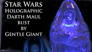 Star Wars Holographic Darth Maul Bust by Gentle Giant