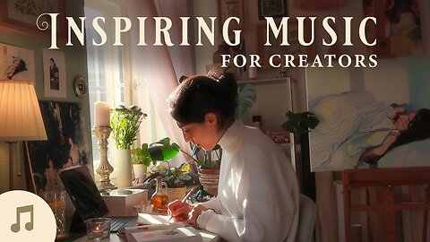 Peaceful and Inspiring Ambient Music to draw ,relax and study to 1hr playlist ☘️🎨