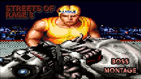 Streets of Rage 3 Boss Battle Montage | Epic Sega Genesis/Mega Drive Retro Gaming Action