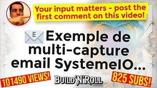 📧 Exemple de multi-capture email SystemeIO...
