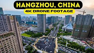 Hangzhou, China, 🇨🇳 4K Drone Footage 1