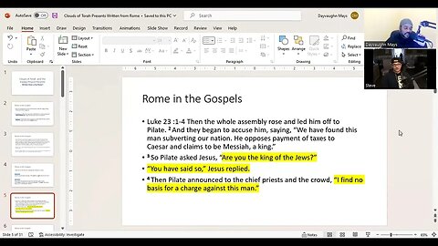 Clouds of Torah and The Exodus Project Presents: Written from or by Rome?Part 1