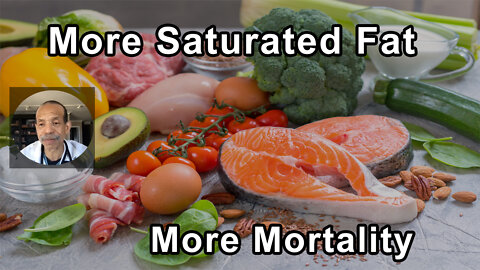 The More Saturated Fat You Do, The More Mortality You Have - Kim Williams, MD