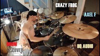 Crazy Frog - Axel F [ShyDrummerInKilt Drum Cover]