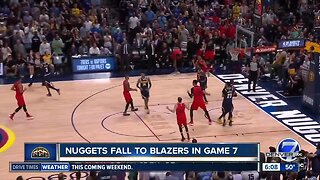 Nuggets fall to Trail Blazers in Game 7