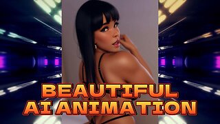 Beautiful Ai animation for the Flavanova Thick girl fashion lin