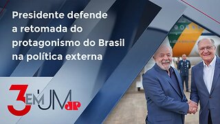Lula embarca para a China para tratar de guerra e relações comerciais