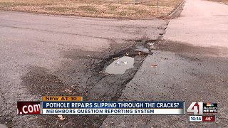 KCMO resident: pothole requests slipping through the cracks
