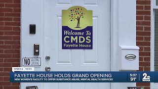 New treatment facility for women opens up in Baltimore