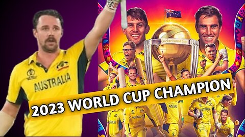 ICC WORLD CUP CHAMPION AUSTRALIA,