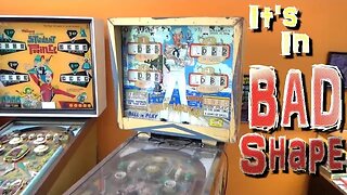 You'll Enjoy Watching This 1964 SHIP-MATES Pinball Machine Come Back From The Dead!