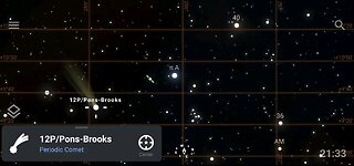 WHY ARE THERE STARLINK SATELLITE S ALL OVER THE DEVIL COMET? PONS/BROOKS