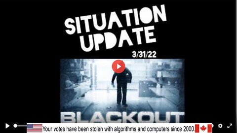 Situation Update - Blackout Imminent! Cyberattacks! Save Offline! Azov Nazis War Crimes! Pure Evil!