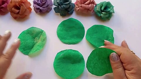 ROSAS DE PAPEL DE FILTRO DE CAFÉ/DIY/