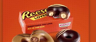 Krispy Kreme teams up with Reese's