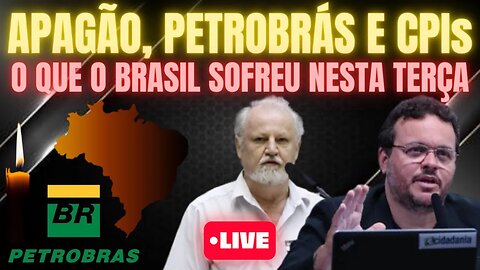 O BRASIL ESTÁ À DERIVA - APAGÃO E ALTA DOS COMBUSTÍVEIS - E CPIs MOSTRANDO A PODRIDÃO