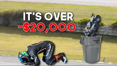 How I Wrecked My $20,000 Aprilia RSV4 1100 Factory||Track Review Gone Wrong