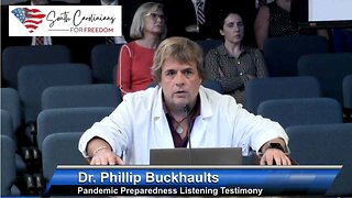 SC Senate Testimony - USC Dr. Phillip Buckhaults