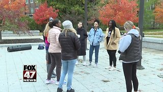 MSU students hold peaceful protests
