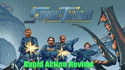 Starship Troopers Terran Command Rapid Action Review