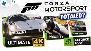 FORZA MOTORSPORT on GeForce NOW on ALL Tiers | FREE to 4K Gameplay
