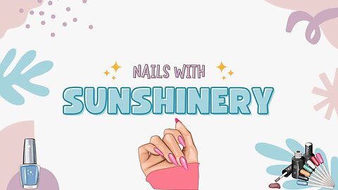 Nails with Sunshinery | Makartt Products | Check them out with me!