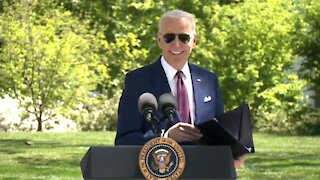 Biden Has Idiotic Explanation for Wearing His Mask Outside, Contrary to CDC Guidance