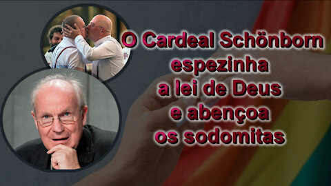 O Cardeal Schönborn espezinha a lei de Deus e abençoa os sodomitas