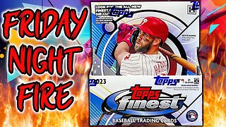 Opening NEW 2023 Topps Finest Baseball Cards & More!!!