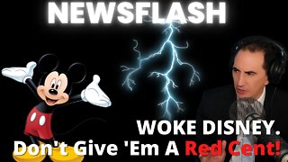 NEWSFLASH: Woke Disney, Don't Give Them Your Money!