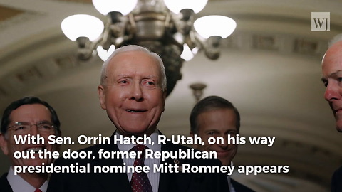 Following Orrin Hatch Retirement, People Immediately Spot Mitt Romney Making a Change