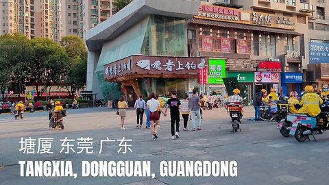 🇨🇳 塘厦 东莞 广东 Walk through Tang Xia Dongguan【4k UHD 】