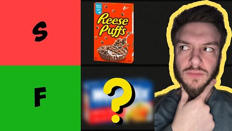 Canadian Cereal Tier List | Ranking BEST to Worst