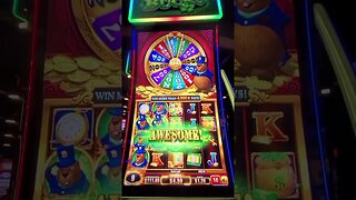 Slot Machine Wheel Beaver Bucks at the Casino!