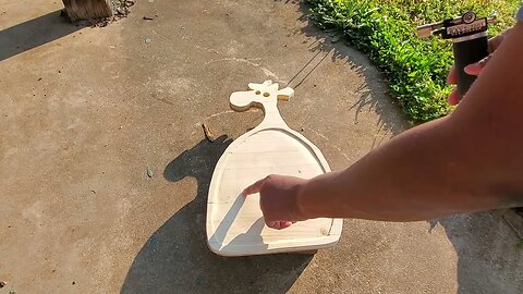 Giraffe Serving Board | Scroll Saw Project | Woodworking | Woodburning Technique