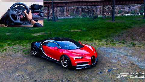 Bugatti Chiron 1500 HP Supercar In Forza Horizon 5 | FH5 | Logitech g29 | Forza Horizon 5 Gameplay