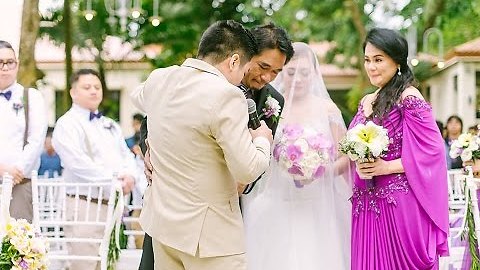 Singing Groom Beautifully Serenades Bride At Wedding