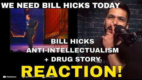 Bill Hicks Positive Drug Story and Anti Intellectualism (Reaction!)