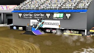 Monster Jam Freestyle #11 BeamNG.Drive Monster Jam #beamngdrive #monsterjam