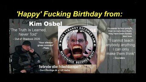 'Happy' Fucking Birthday from 58 years old Kim Osbøl! [06.05.2022]