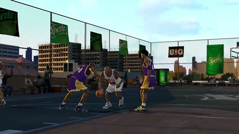 3 on 3: MJ, Scottie and The Worm vs SHAQ, Kobe and The Worm