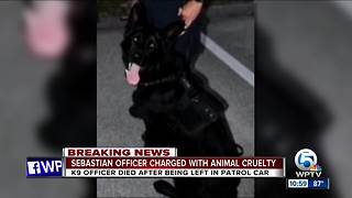 Sebastian police officer charged in K9's death