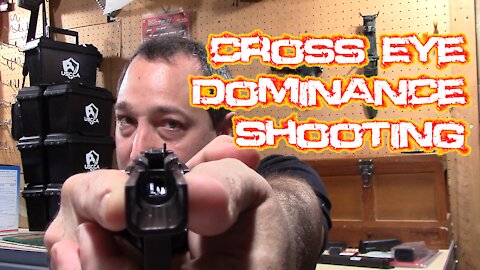 Cross Eye Pistol Shooting
