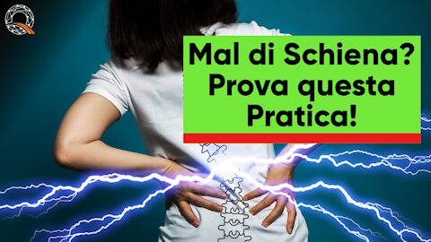 Mal di schiena? Prova questa pratica! ✔️