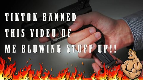 This Video was BANNED From TikTok!! (FULL AUTO BB GUN TEST)