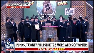 Punxsutawney Phil Predicts 6 More Weeks of Winter