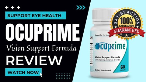 Ocuprime Review((⚠️THE WHOLE TRUTH! ))Ocuprime Reviews Ocuprime Eye Supplement.