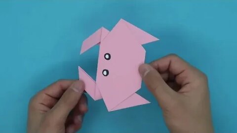 Como fazer um caranguejo de papel / Caranguejo de origami / faça você mesmo