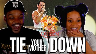 UM WHAT! 🎵 Queen - Tie Your Mother Down REACTION