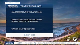 ABC 10News Pinpoint Weather with Meteorologist Megan Parry